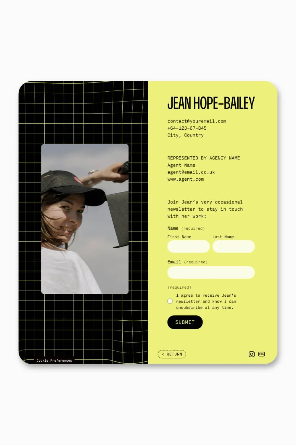 Cucoloris – Squarespace Video Lightbox Template — Tempixel Design